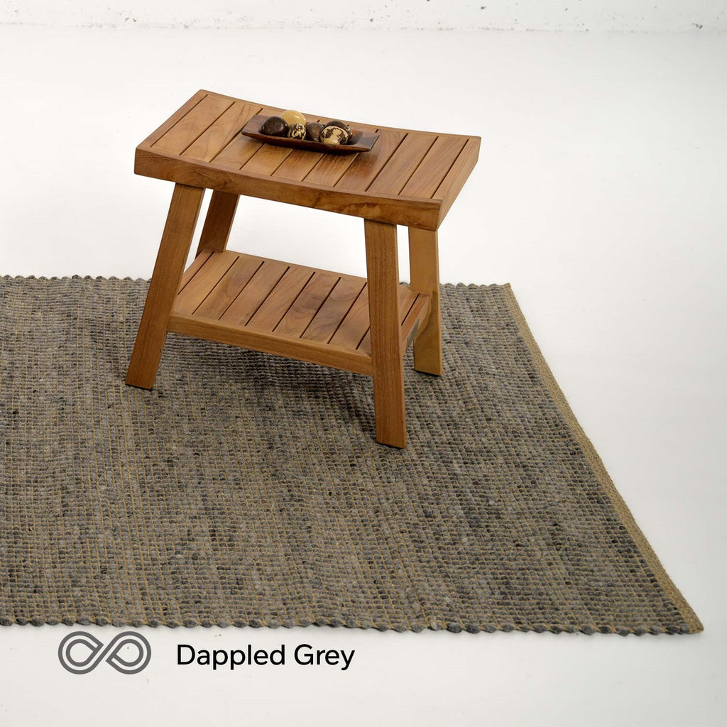 organic wool area rug