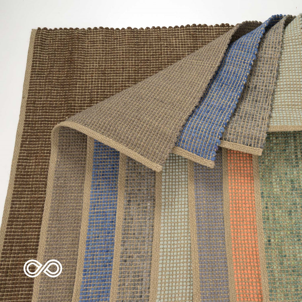 Organic hemp wool rug. Sweatshop-free. – Rawganique
