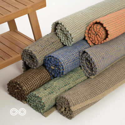 chemical-free wool rug