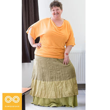 Load image into Gallery viewer, flowing hemp skirt