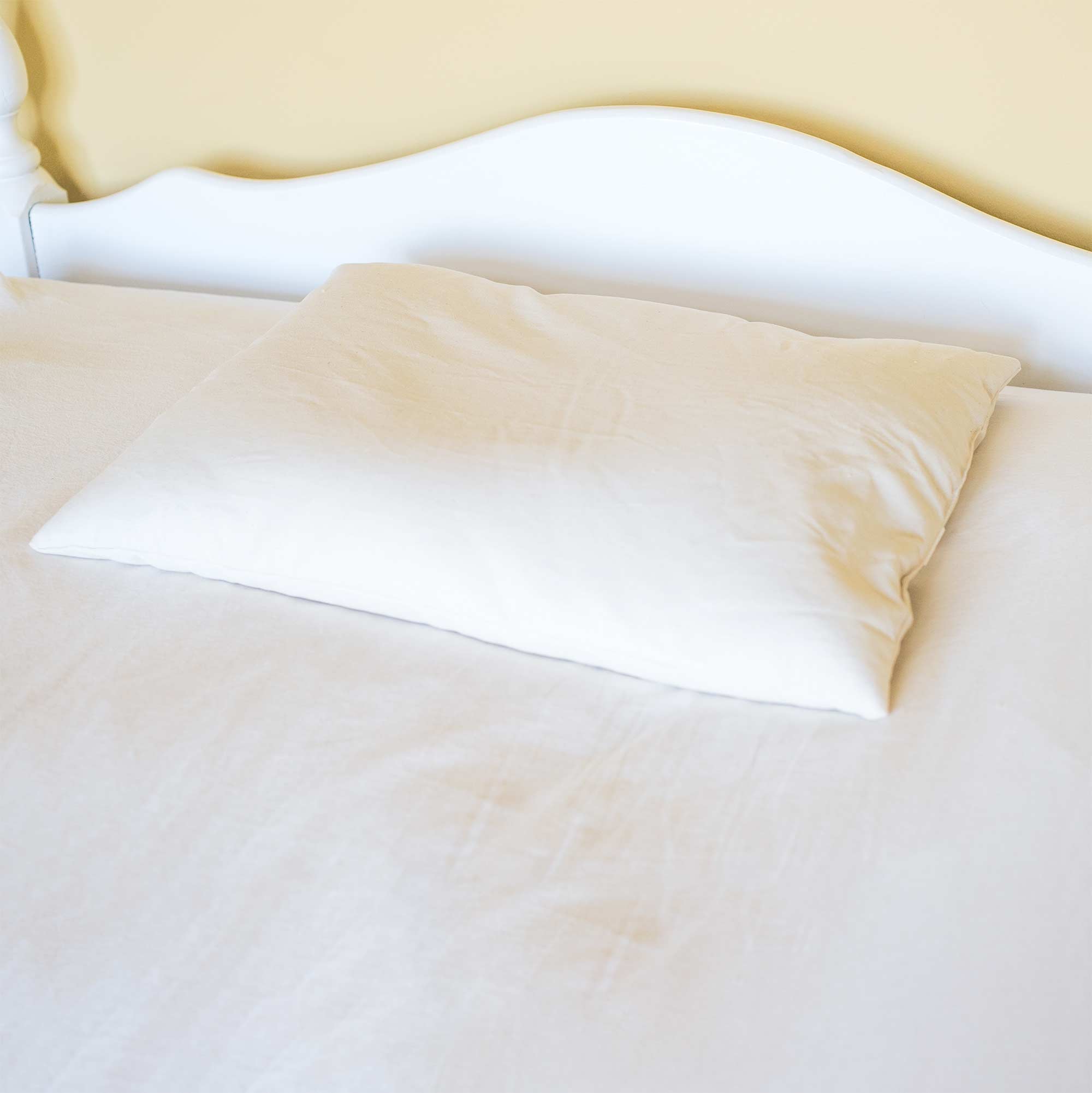 Organic Buckwheat Hulls Bed Pillow (Chemicalfree) (Made in USA