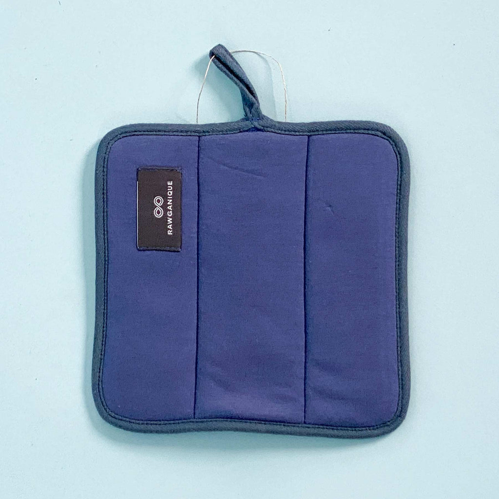 polyester-free organic cotton pot holder