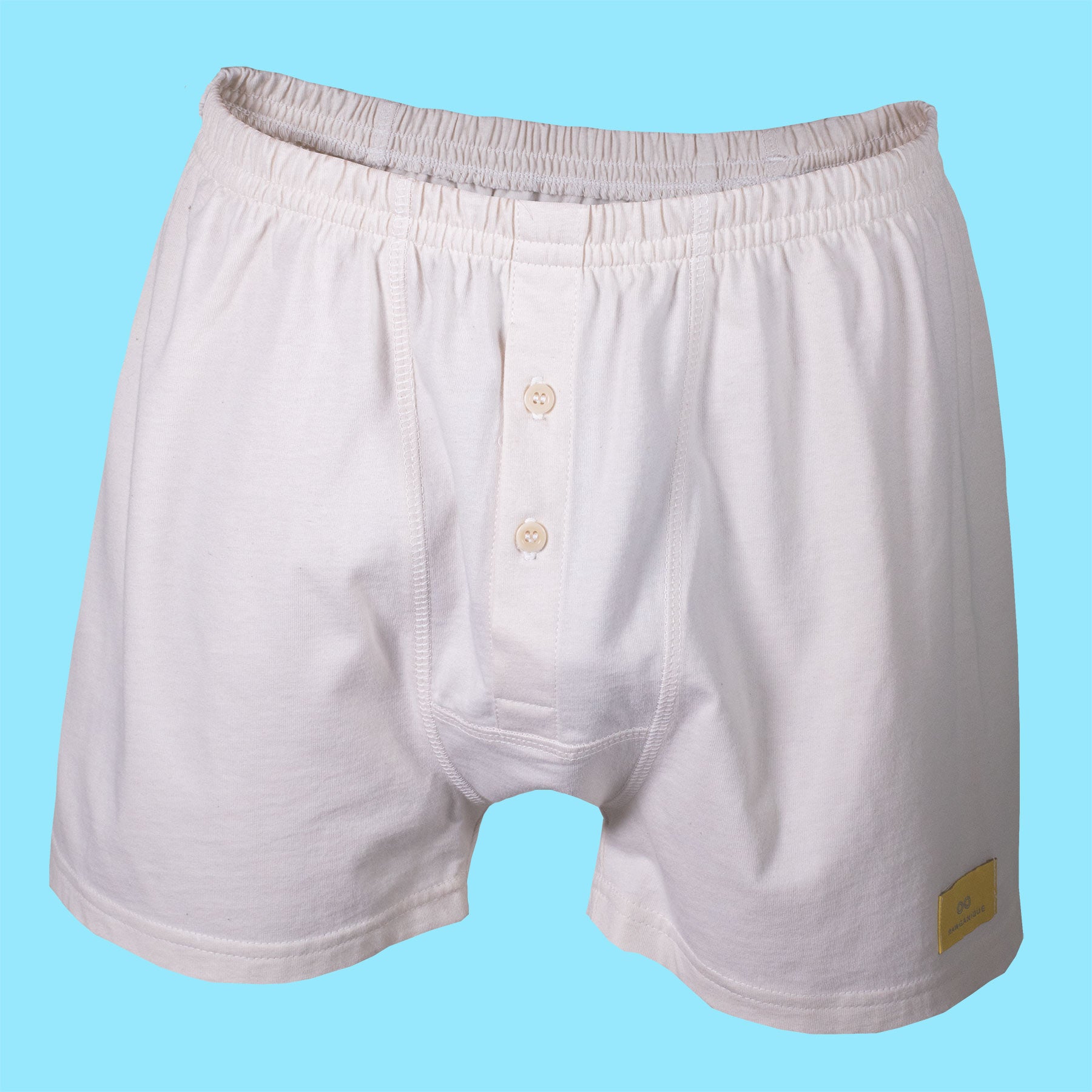 GETOUT Men'S High Cut Briefs White Cotton Boxer Shorts Mens String