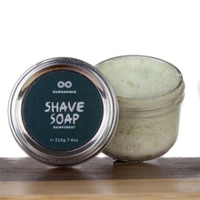 Load image into Gallery viewer, Organic Shave Soap 210ml Glass Jar