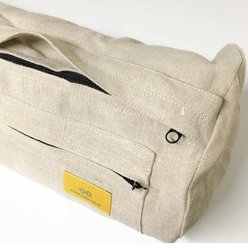100% Organic Cannabis Hemp Yoga Mat Carrier Bag by Rawganique