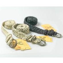 Load image into Gallery viewer, PICCADILLY Hand-Braided 100% Organic Hemp Celtic Belt