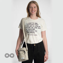 Load image into Gallery viewer, PUREVALLEY 100% Organic Prima Cotton T-Shirt (Unisex) - Thoreau