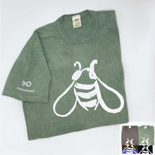 Load image into Gallery viewer, SONOMA Printed 100% Organic Cotton T-shirt (Unisex) (Grown &amp; Made in USA) - Bee