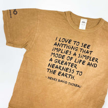 Load image into Gallery viewer, henry david thoreau t-shirt