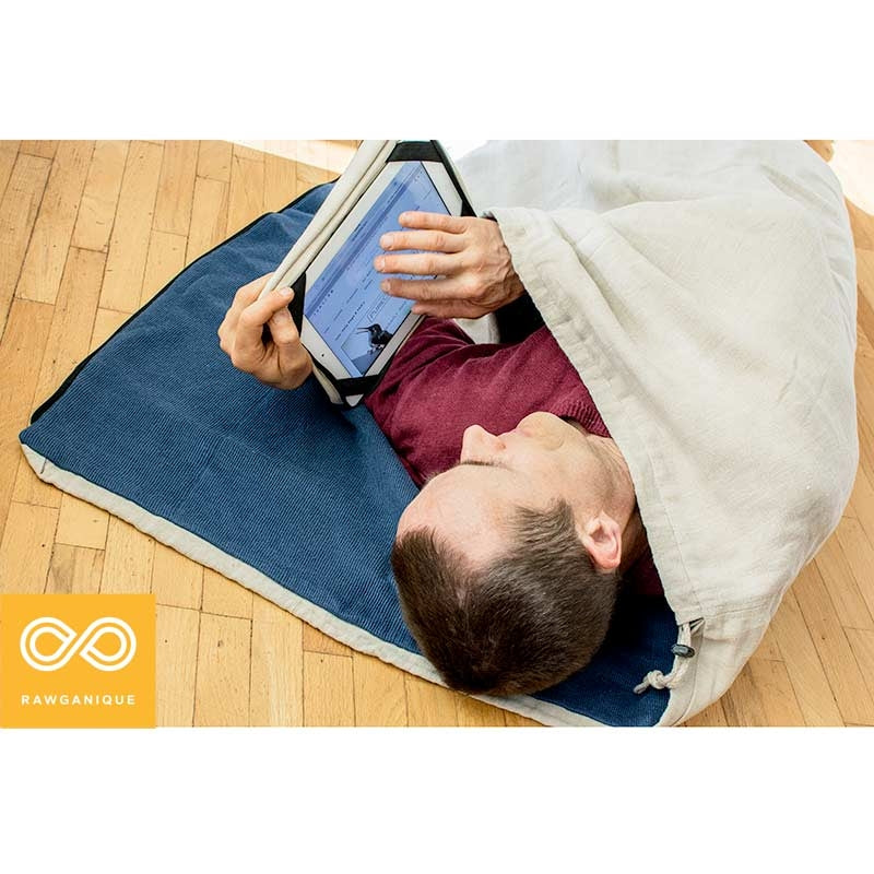 synthetic-free sleeping bag