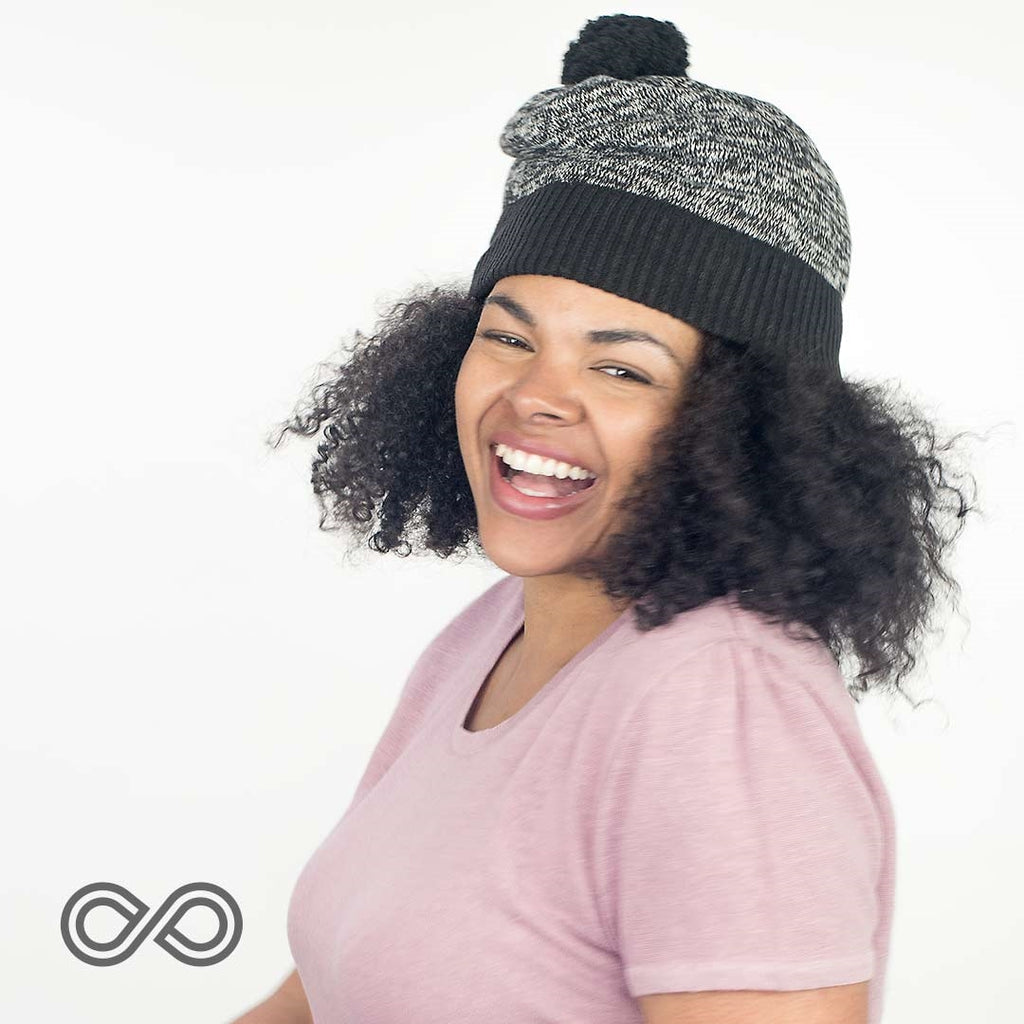 100% organic linen tuque