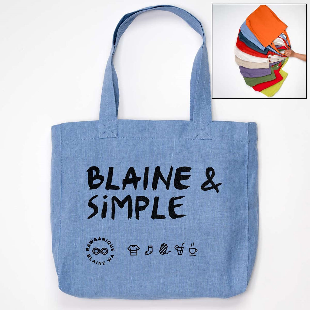 TURIN 100% Organic Hemp Bag ('Blaine & Simple')