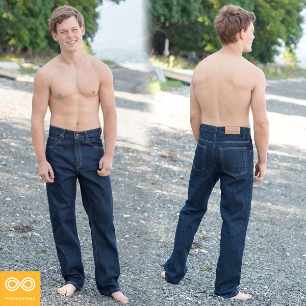 100% Certified Organic Cotton Denim Jeans Sweatshop-free