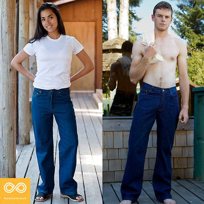100% organic cotton jeans