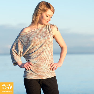 TIGRESS Off-Kilter 100% Organic Hemp Blouse