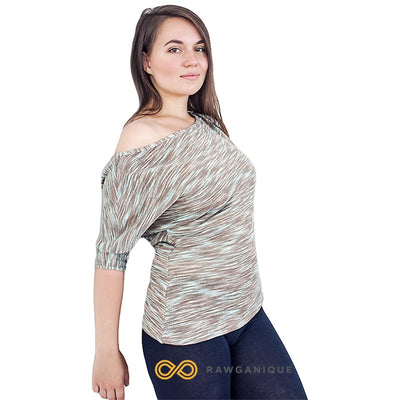 TIGRESS Off-Kilter 100% Organic Hemp Blouse