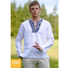 Load image into Gallery viewer, linen meditation shirt