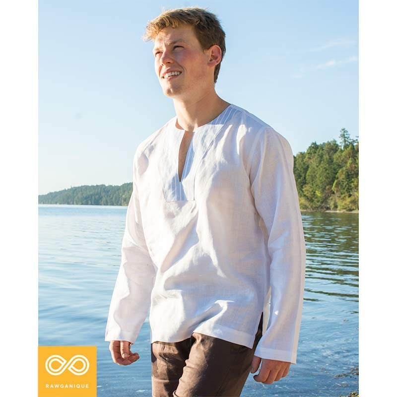 linen meditation shirt