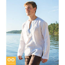 Load image into Gallery viewer, linen meditation shirt