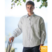 Load image into Gallery viewer, WATERFORD 100% Organic Linen Oxford Button-Down Dress Shirt (Discontinued - Final Sale)