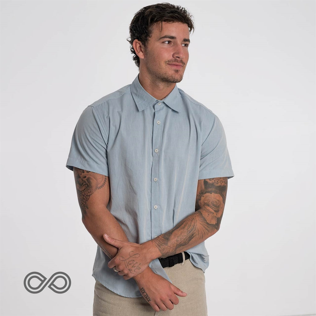 organic cotton short sleeve shirt