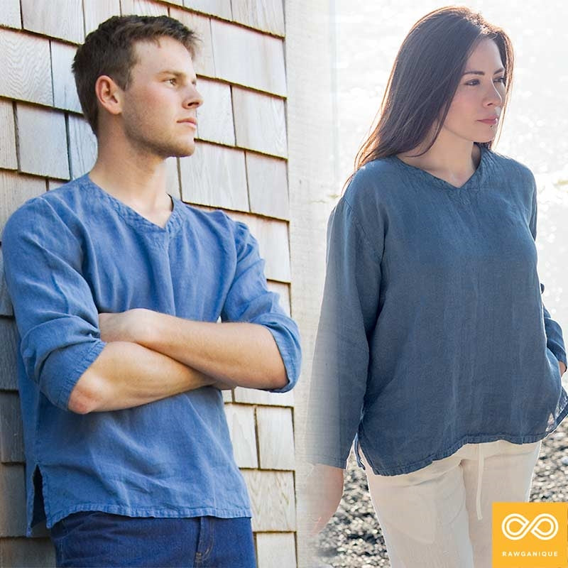 MINDFUL 100% Organic Hemp Meditation Shirt (Closeout - Final Sale)