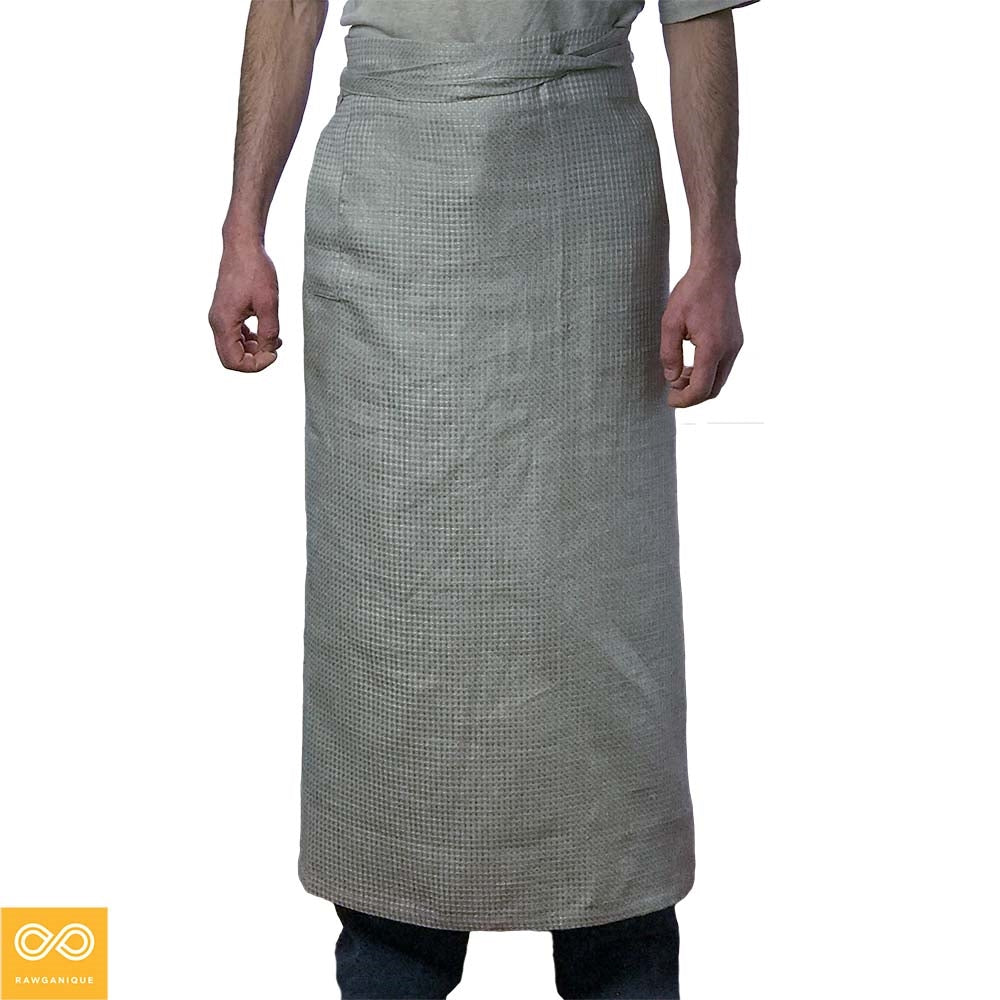 organic linen apron