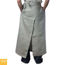 Load image into Gallery viewer, organic linen apron