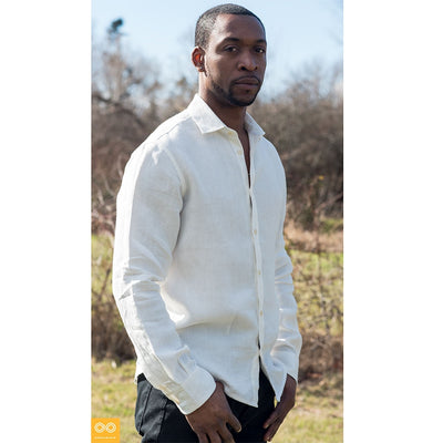 Croydon Modern-Fit Organic Hemp Dress Shirt