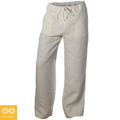 LUCA Elastic-free 100% Organic Hemp Meditation Pants (Regular Rise) (Closeout - Final Sale) (99.99%-100% Biodegradable)