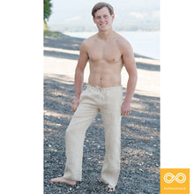 Load image into Gallery viewer, EMERALD COAST 100% Organic Linen Meditation Pants (Elastic-Free) (Closeout - Final Sale)