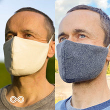 Load image into Gallery viewer, organic cotton face mask