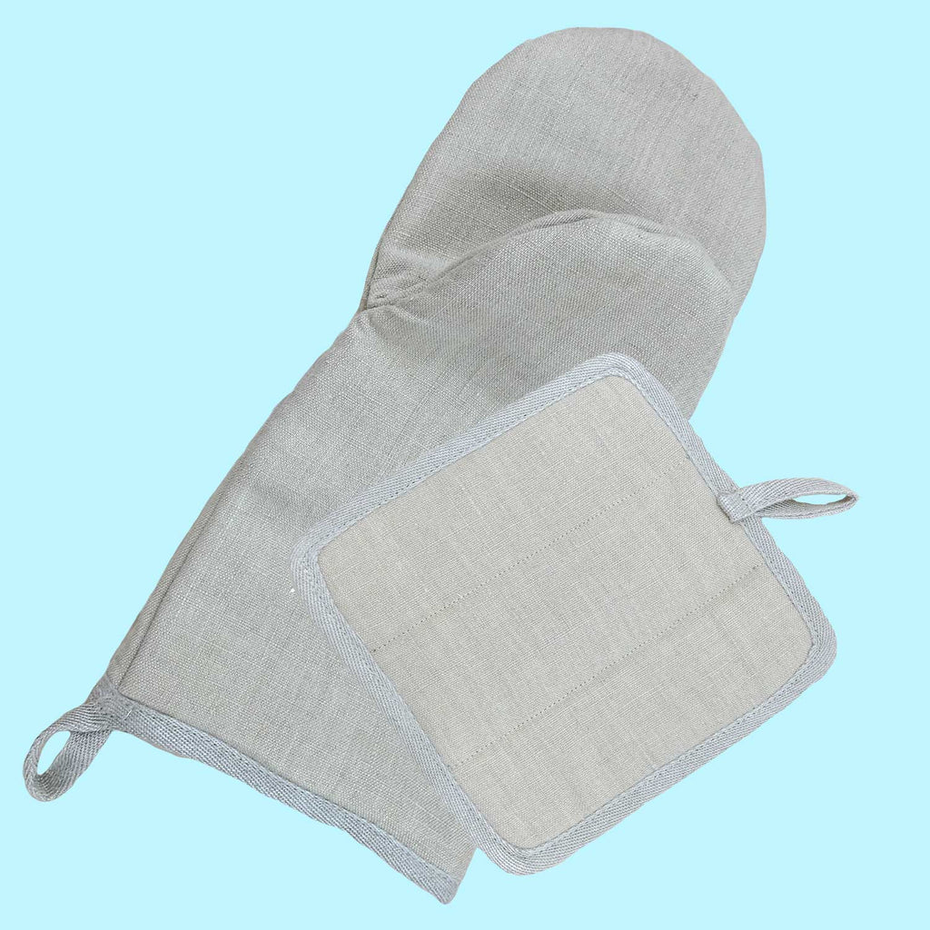 plastic-free oven mitt