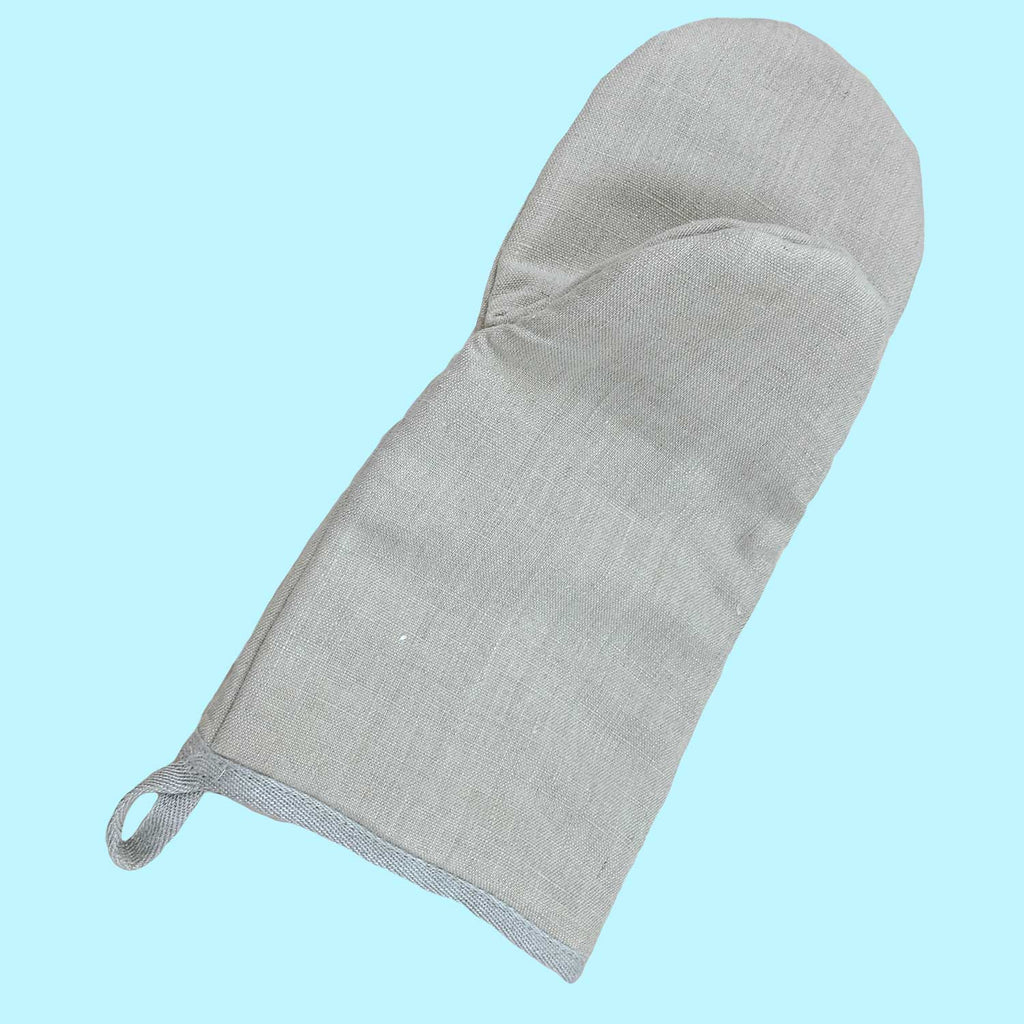 100% hemp oven mitt