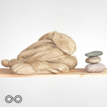 Load image into Gallery viewer, 100% Hemp Sliver - Top - Roving (1 Pound) (For Knitting, Weaving, Felting)