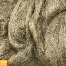 Load image into Gallery viewer, 100% Organic Flax Linen Sliver - Top - Roving (1 kg/2.2lbs) (For Knitting, Weaving, Felting)