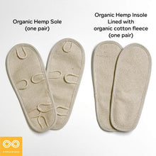 Load image into Gallery viewer, LASCAUX Glue-Free 100% Organic Hemp Grounding Cave Shoes With Replaceable Sole - Zero Drop (Unisex Sizes)