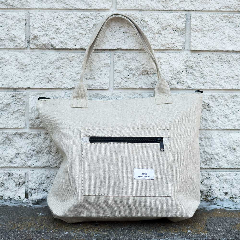 hemp tote bag