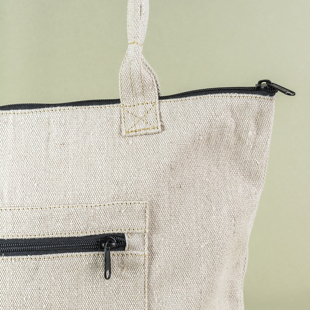 plastic-free hemp bag