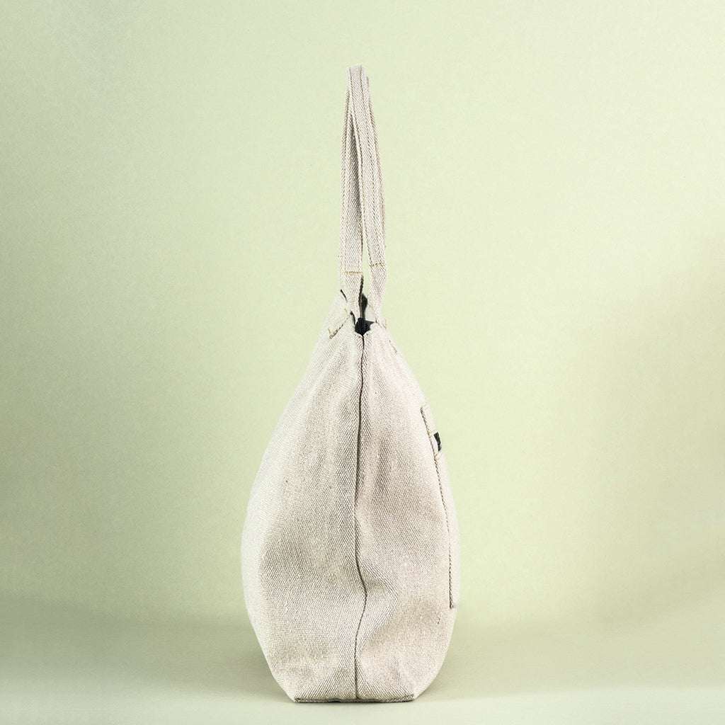 organic hemp tote bag