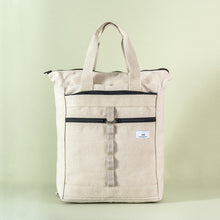 Load image into Gallery viewer, hemp laptop tote backpack