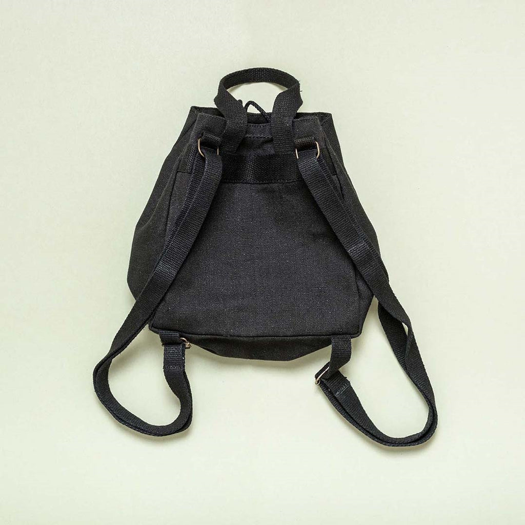 Organic Hemp Mini Backpack by Rawganique (10”x11”x4.5”)