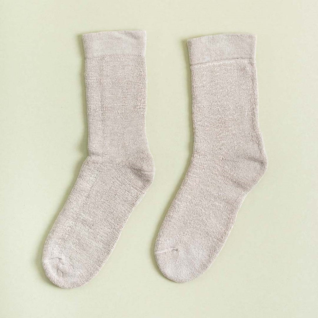 100% linen socks