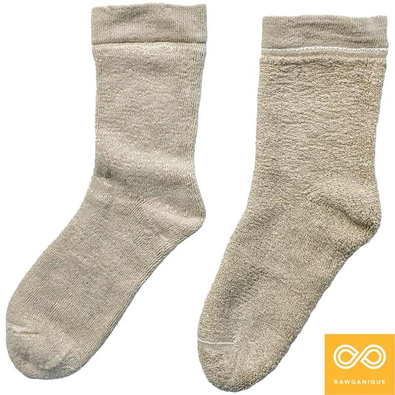 warm linen socks