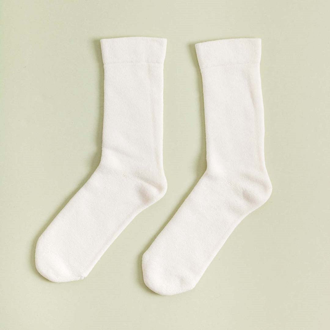 Organic Cotton Terry Socks (Chemical-Free, Plastic-free, Breathable ...