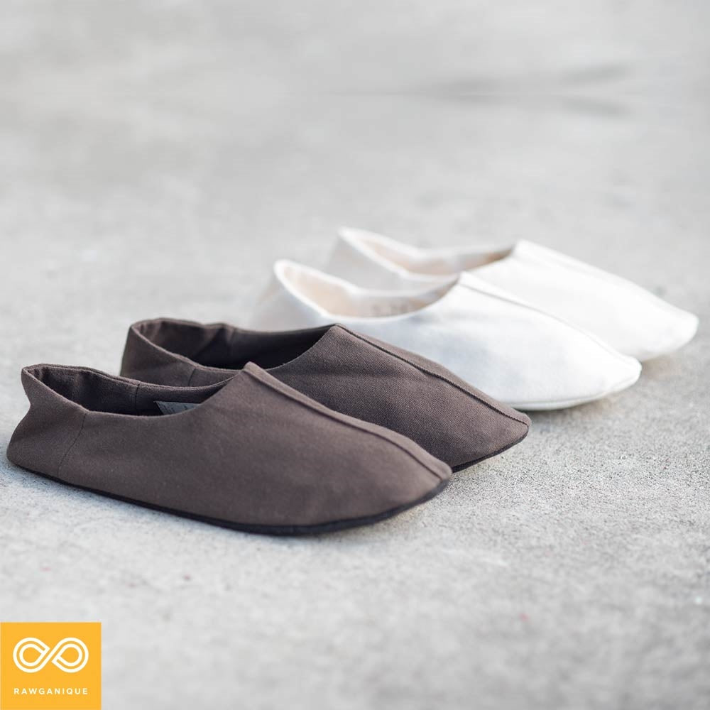 organic cotton grounding shoes