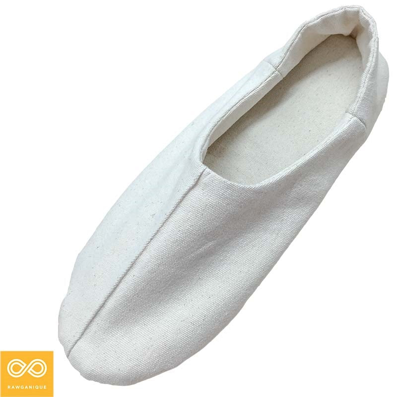 vegan organic cotton slippers