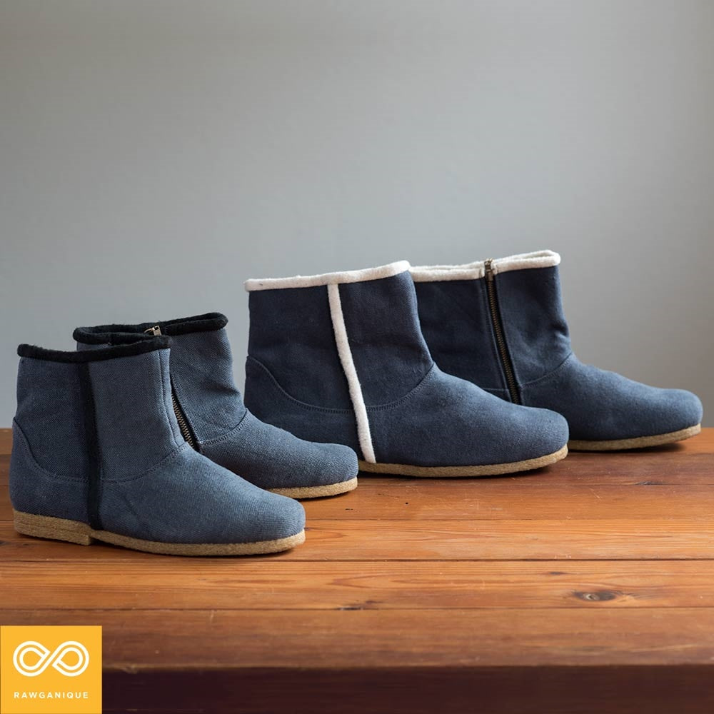 hemp winter boots