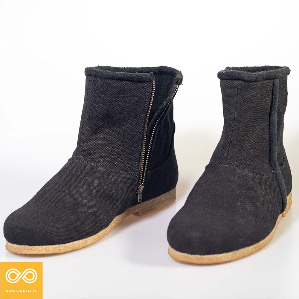 warm hemp boots