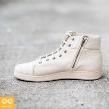 Load image into Gallery viewer, GENEVA Hemp High Top Sneakers with Zipper (Men&#39;s &amp; Women&#39;s Sizes) (Discontinued)